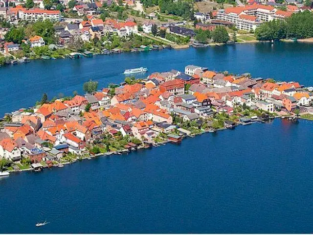 Ausflug in die Seenplatte mit Blick auf Malchow