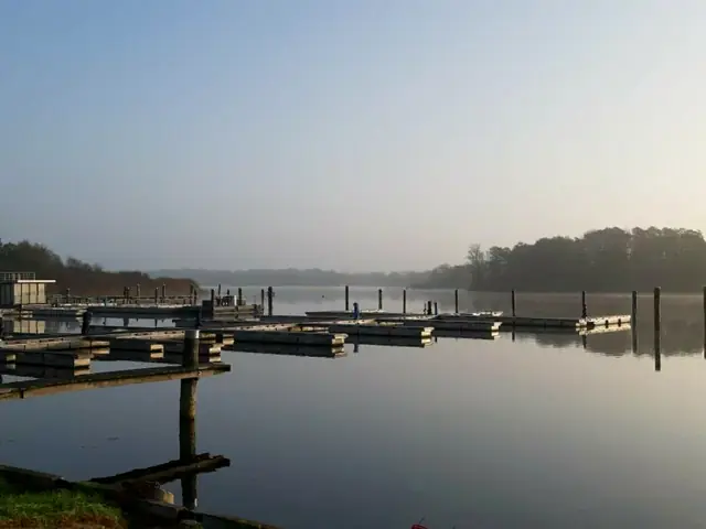 Bootsanleger am Jabler See